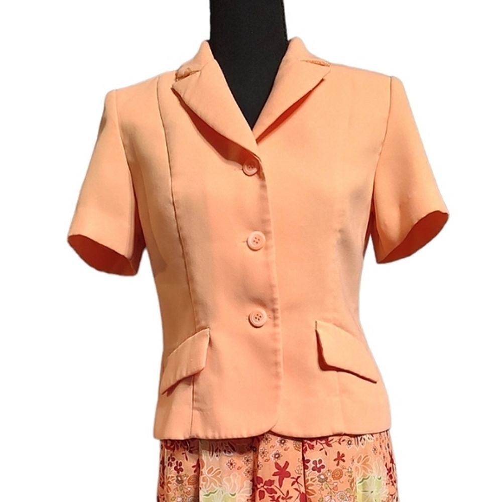 Vintage Floral Skirt suit set - Picture 2 of 3